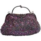 Purple clutches bags