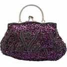 Purple handbags