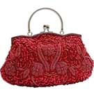 Red clutches bags
