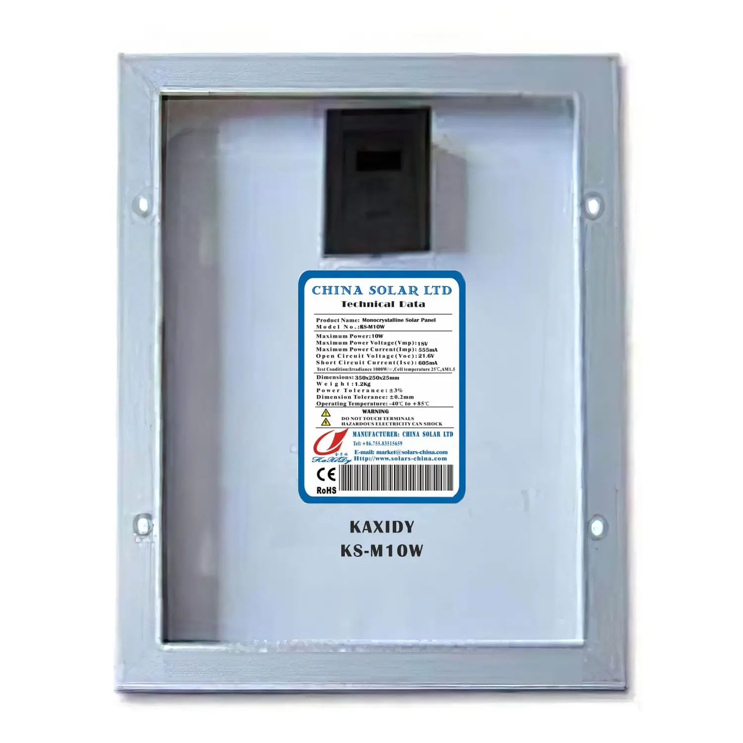 Monokristalline Solarmodule 10W