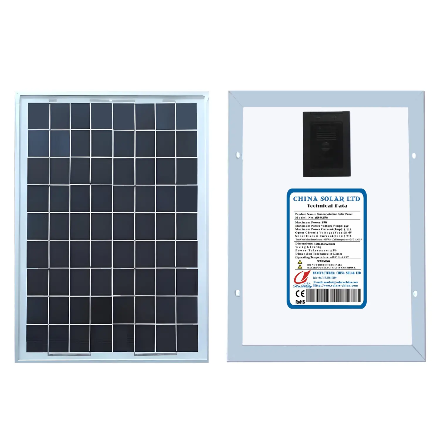 20W PV-Solarmodul