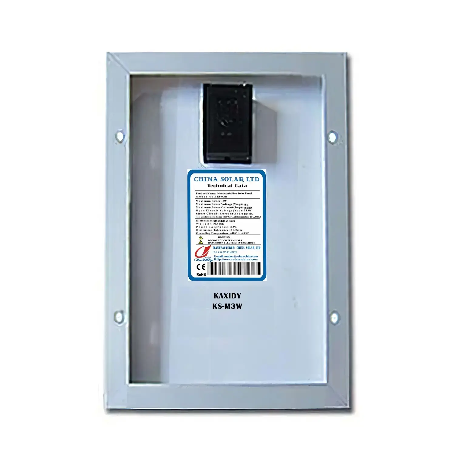 Monokristalline Solarmodule 3W