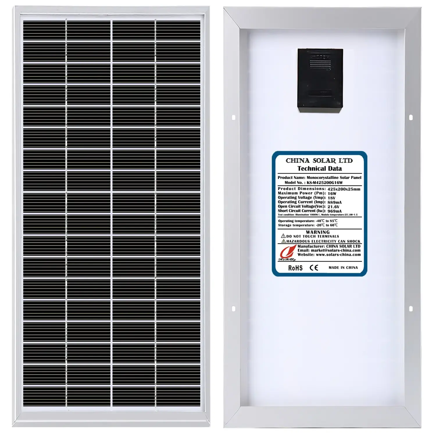 Photovoltaik SolarModule 16W