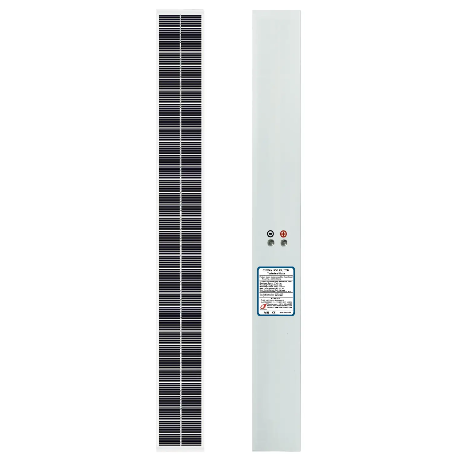 5W Fotovoltaikus Üveg Napelem